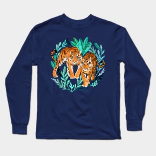 The Hunt - Gorgeous Jungle Tigers Long Sleeve T-Shirt